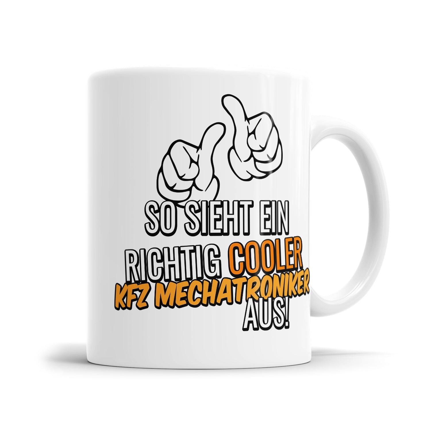 So sieht ein richtig cooler KFZ Mechatroniker aus - Tasse - Fulima