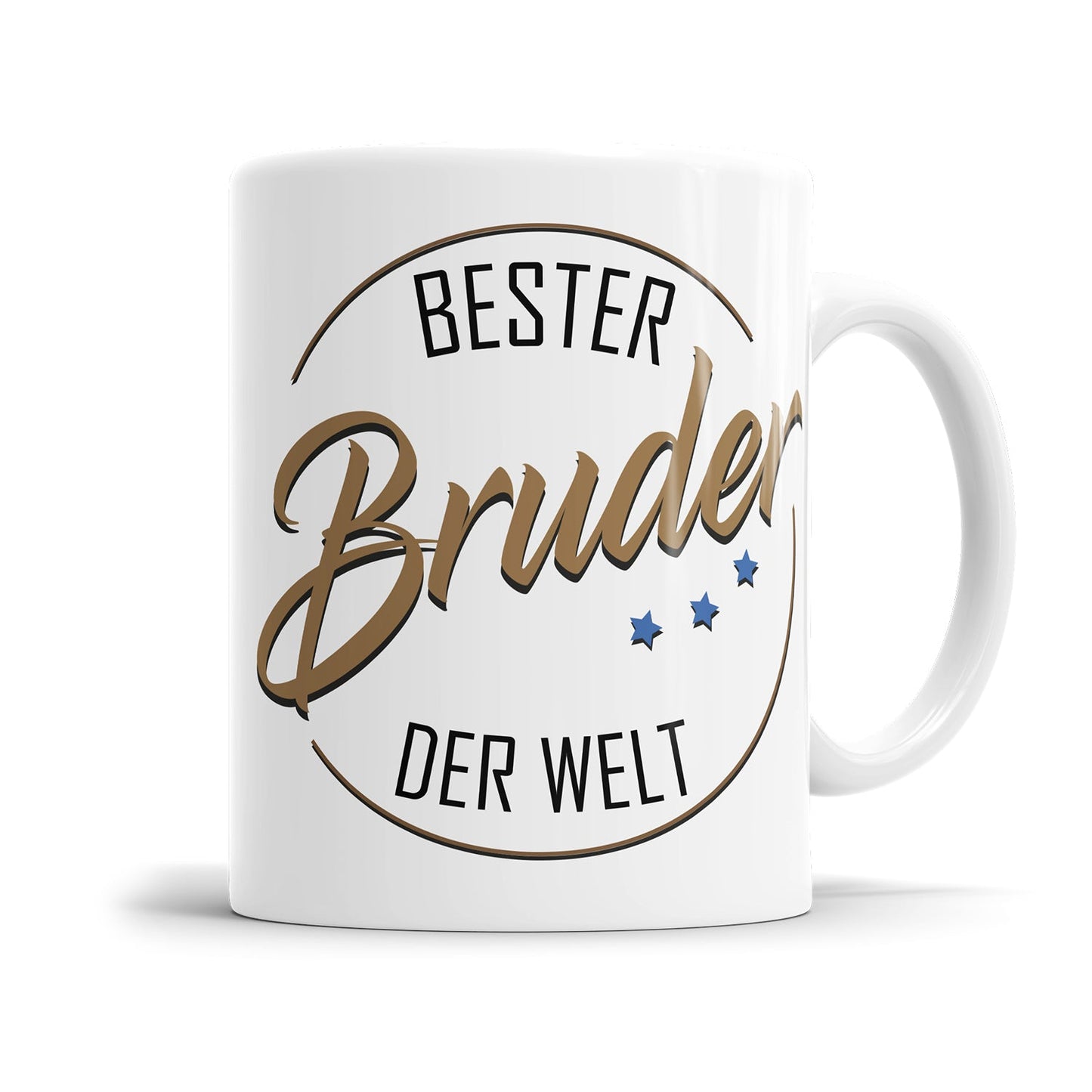 Bruder Tasse mit klassischem Bester Bruder Design
