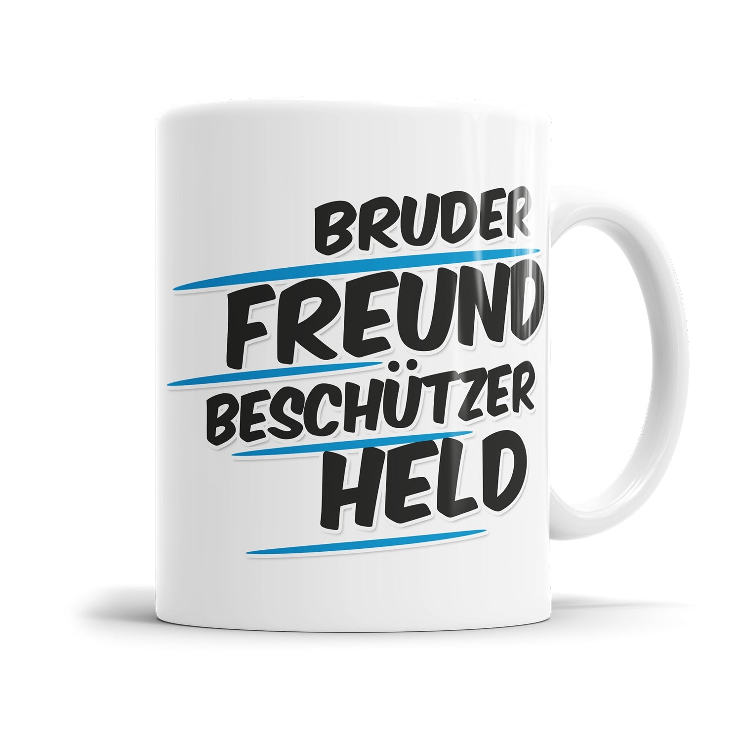 Emotionale Bruder Tasse mit liebevollem Statement