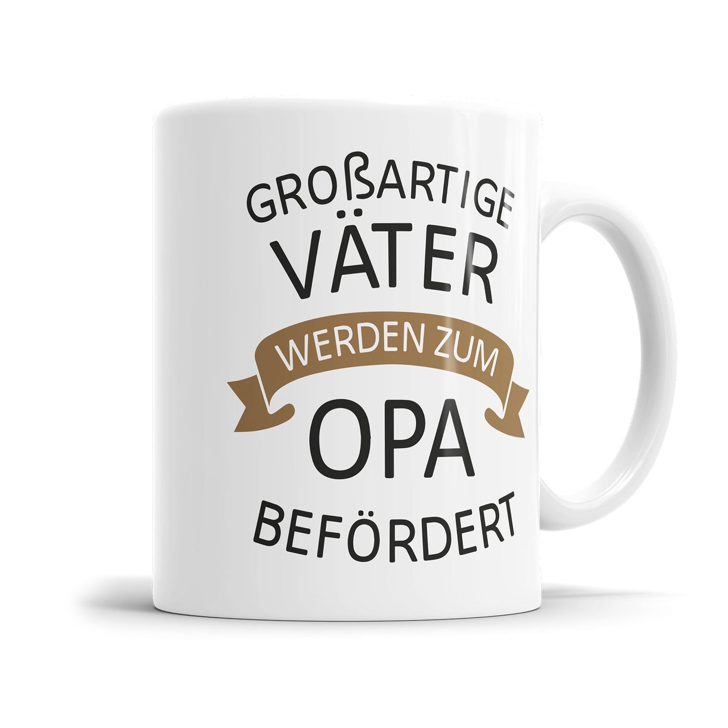 Du wirst Opa Tasse zur Baby Ankündigung