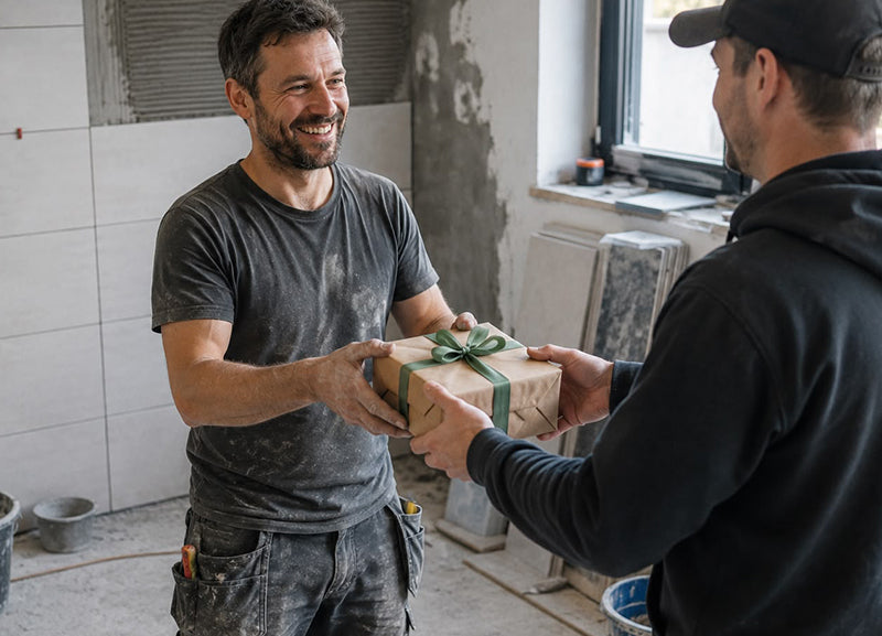 Geschenkideen für besondere Momente im Fliesenleger-Handwerk