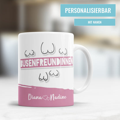Freundschaftstassen personalisierbar mit Namen oder Fotos