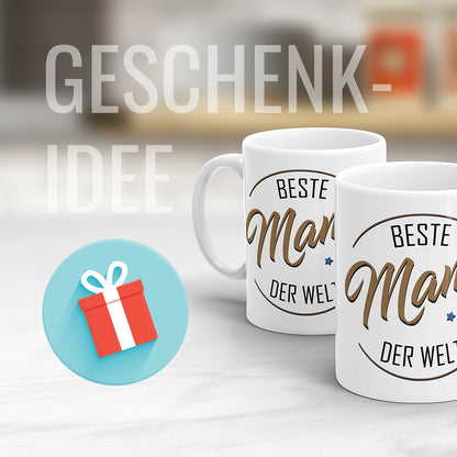 Geschenkidee für Mama - personalisierte Tasse von Kindern