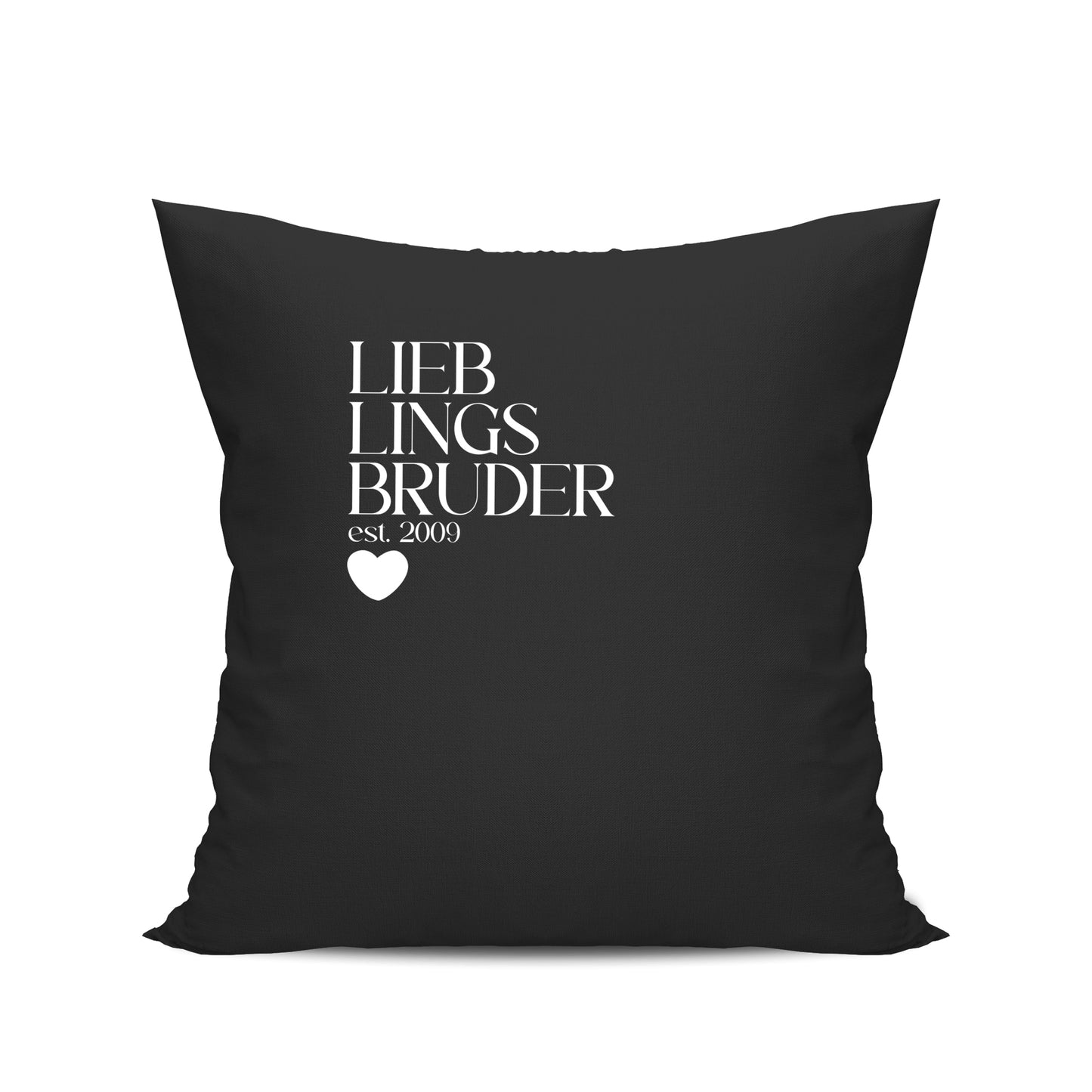 Bruder Kissen - Lieblingsbruder est. Wunschjahr Design - Geschenk