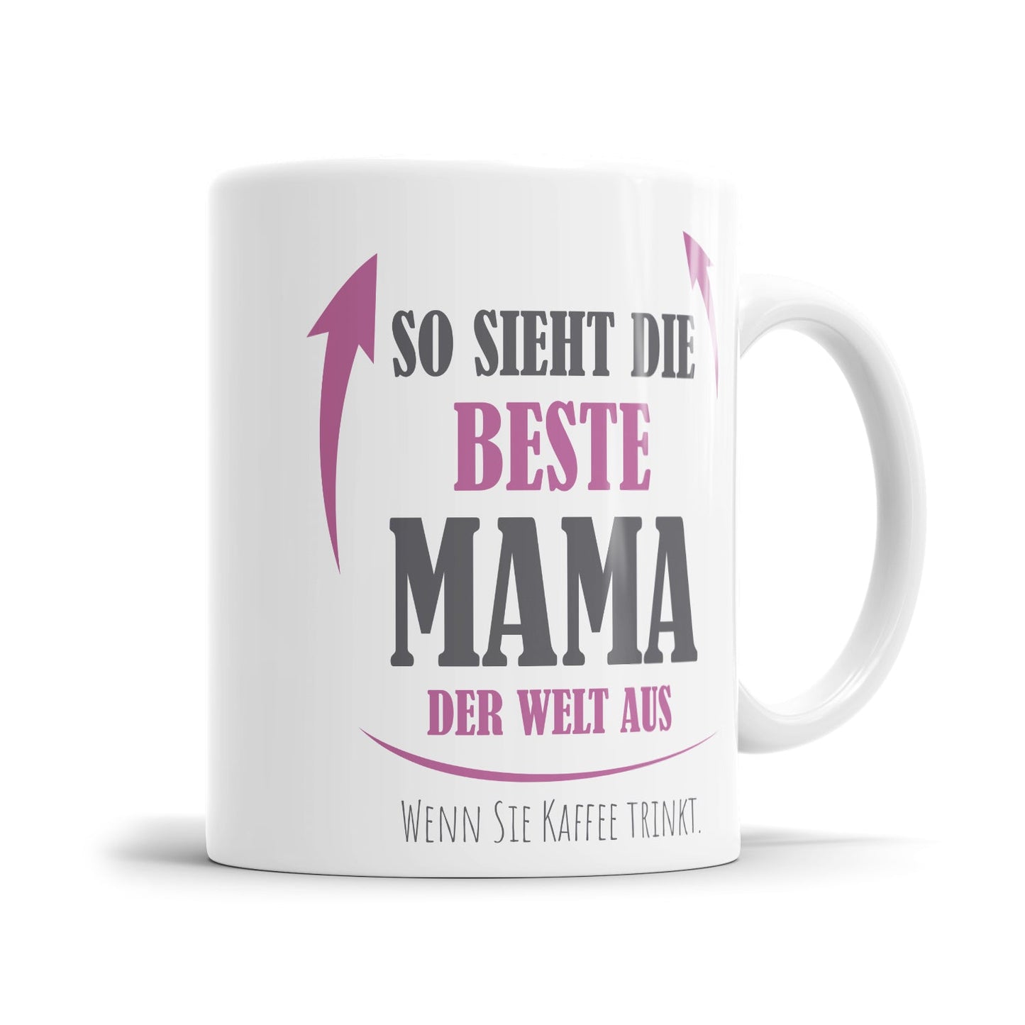 Lustige Mama Tasse mit Kaffeespruch