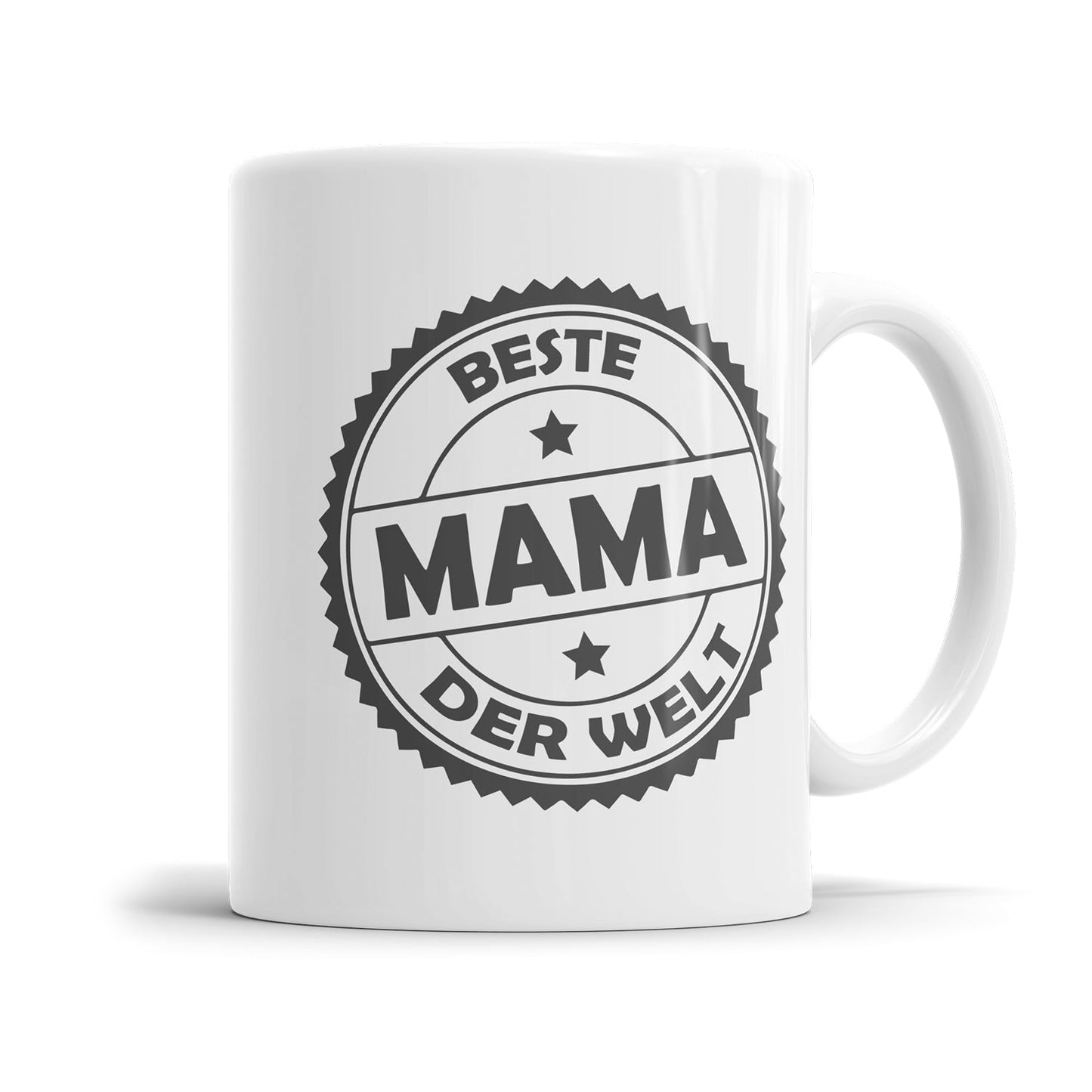 Mama Tasse im Stempel Design
