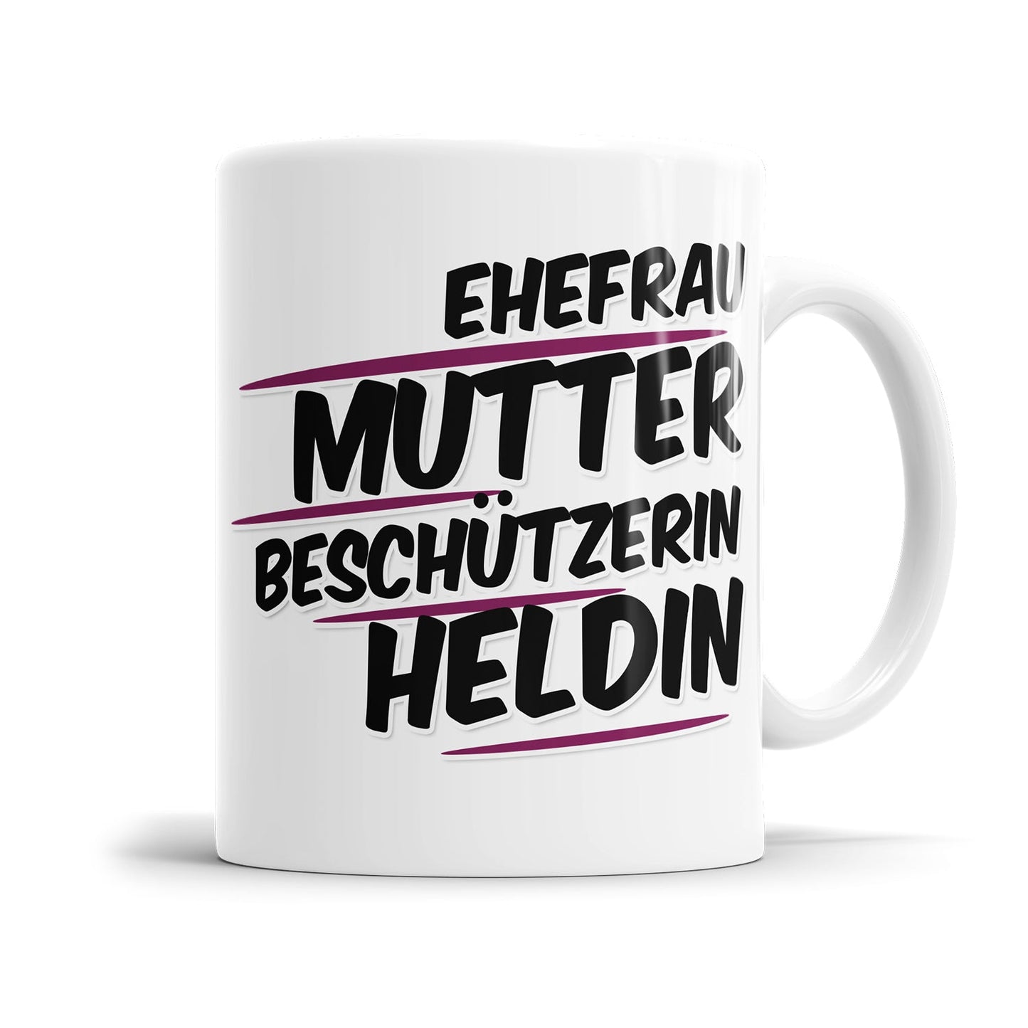 Emotionale Mama Tasse mit starkem Statement