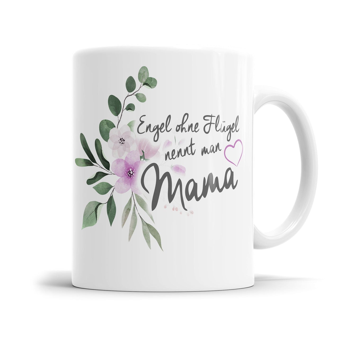 Mama Tasse mit liebevollem Engel Spruch