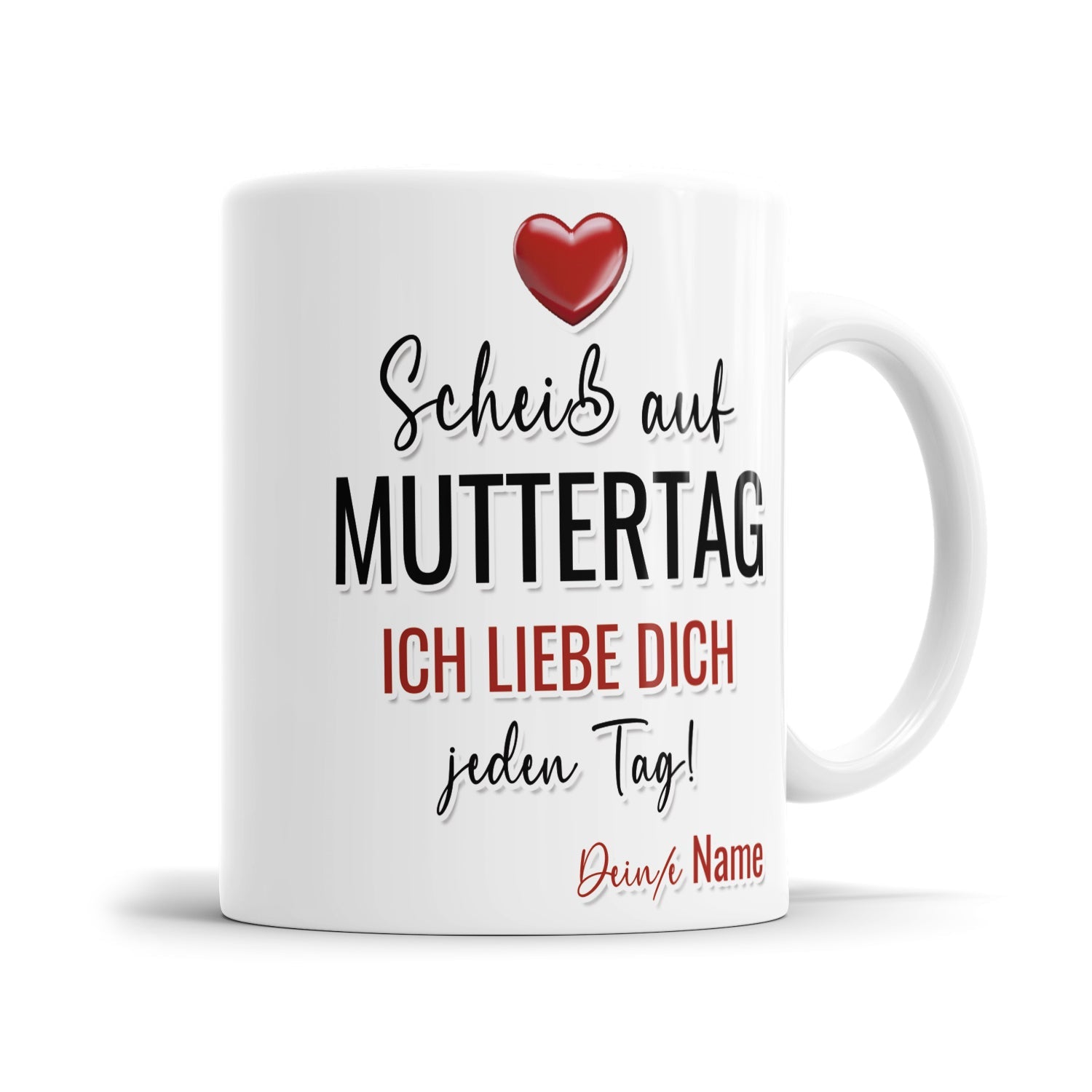 Mama Tasse als Muttertag Geschenk mit personalisiertem Namen