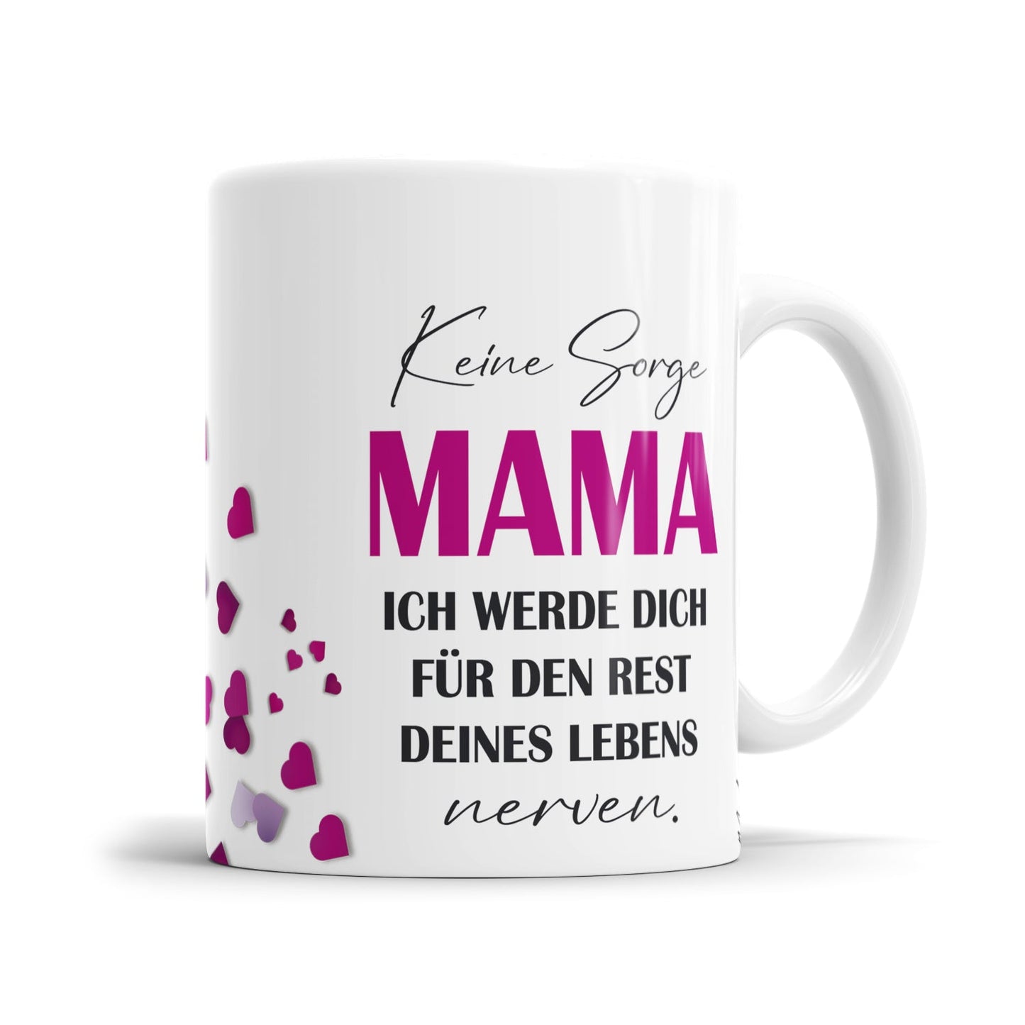 Lustige Mama Tasse als Geschenkidee von Kindern