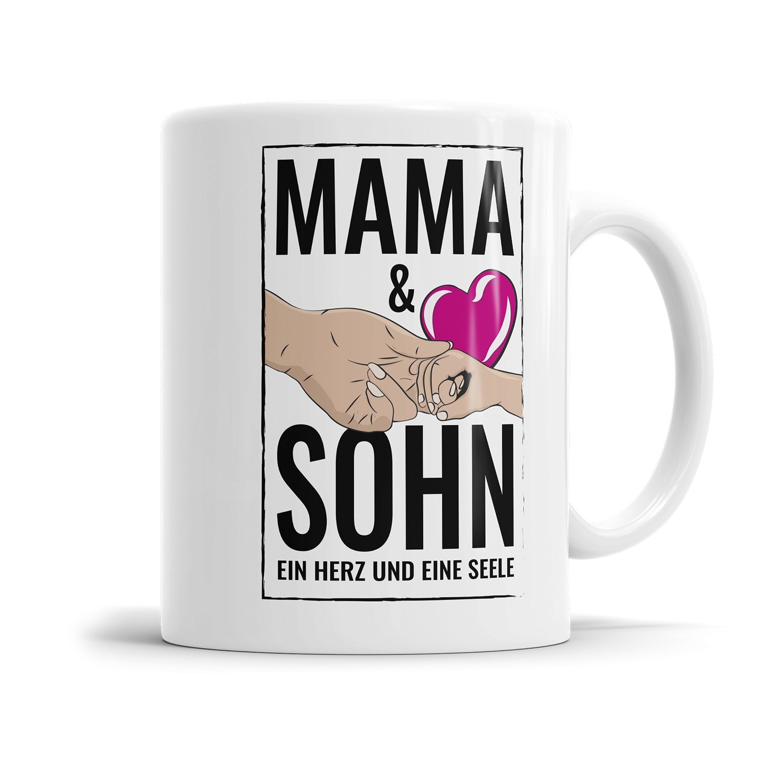 Emotionale Mama Tasse für Mutter und Sohn