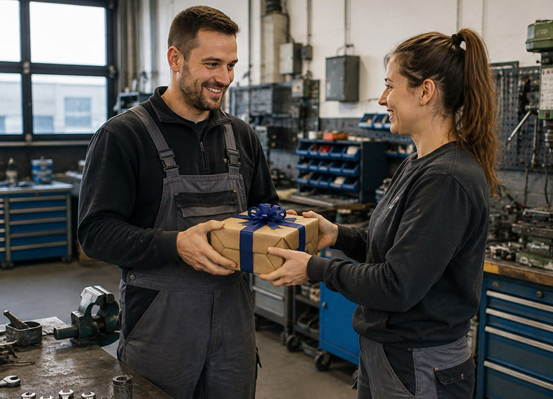 Mechaniker-Geschenke für Prüfung, Geburtstag & Werkstattkollegen