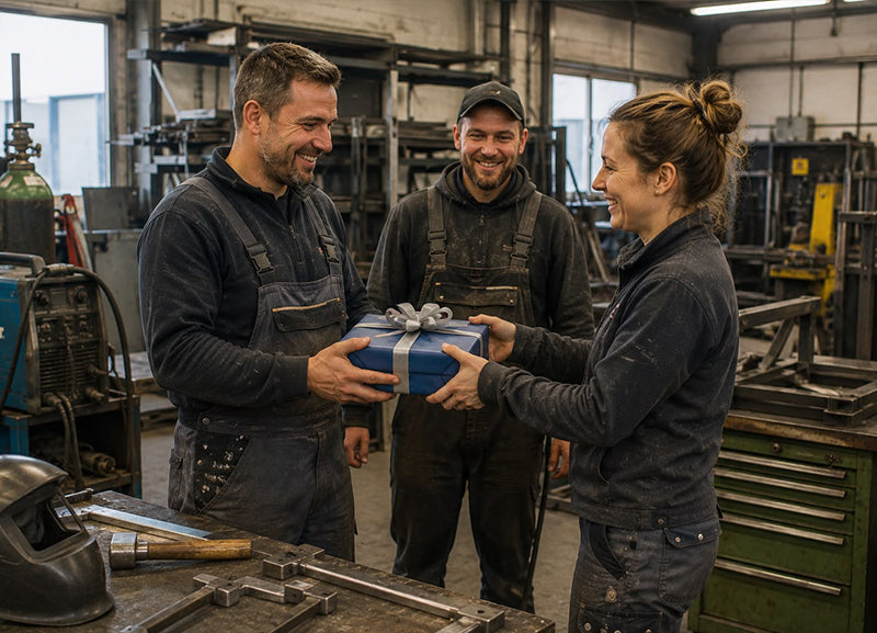 Metallbauer-Geschenke für Prüfung, Geburtstag & Werkstattkollegen