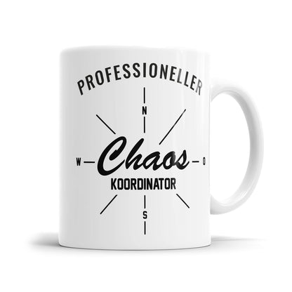 Lustige Motivationstasse mit Büro Spruch für Organisationstalente