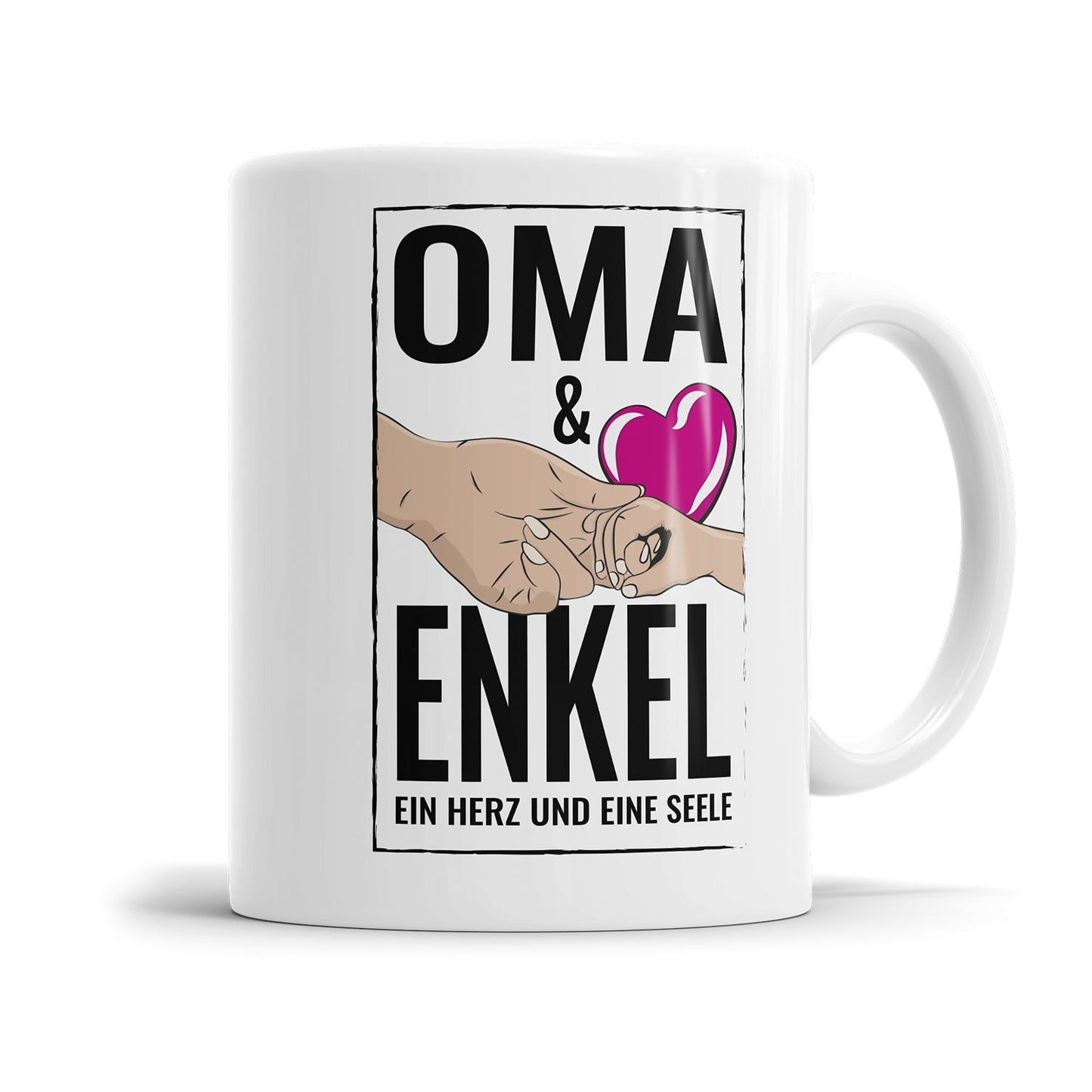 Liebevolle Oma Tasse für Oma und Enkel