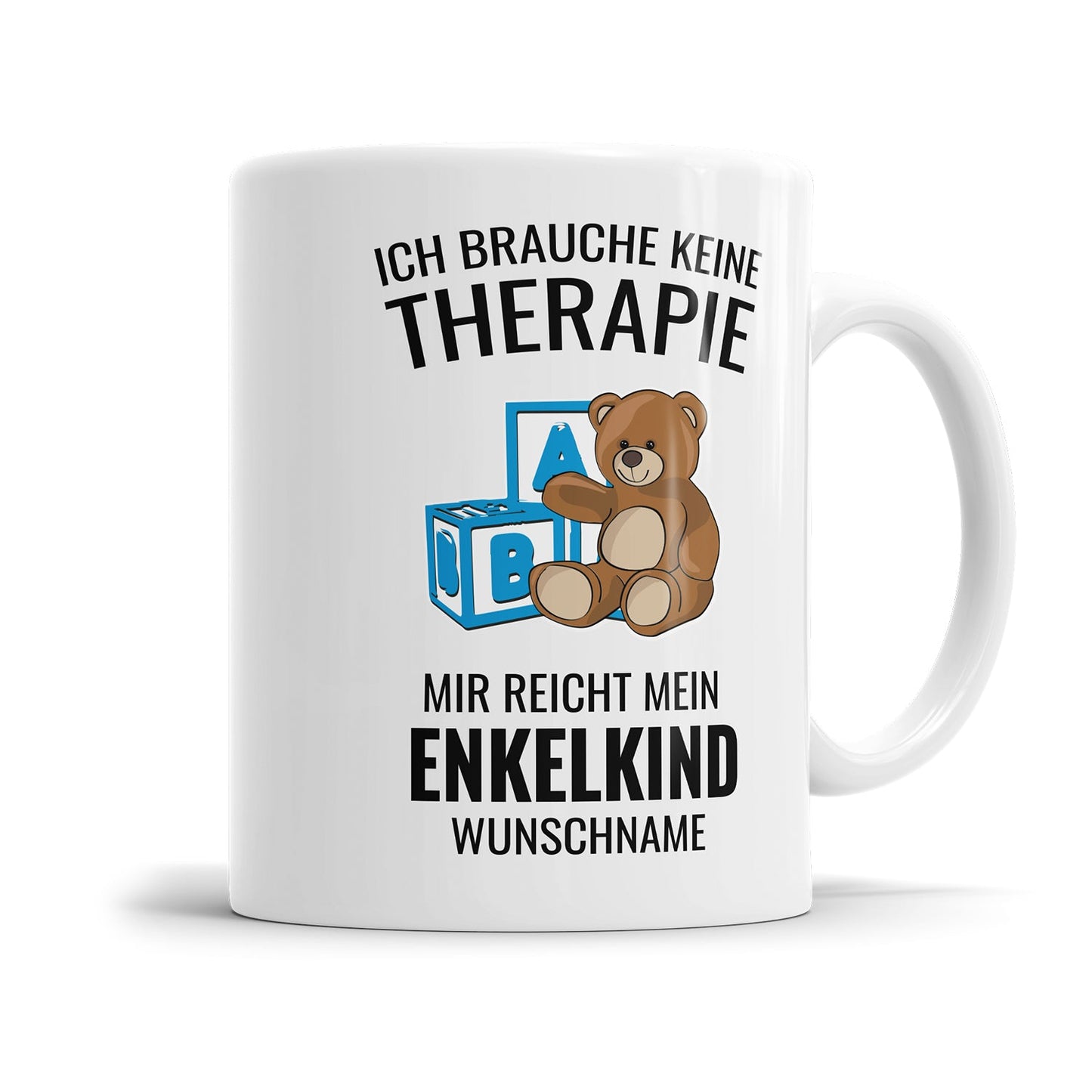 Personalisierte Oma Tasse mit Enkelname