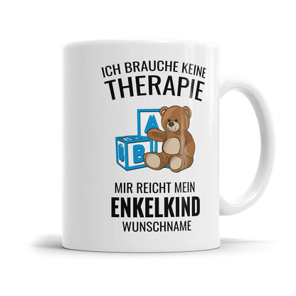 Personalisierte Oma Tasse mit Enkelname
