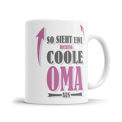 Lustige Oma Tasse mit modernem Statement 