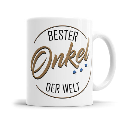 Onkel Tasse mit klassischem Sterne Design