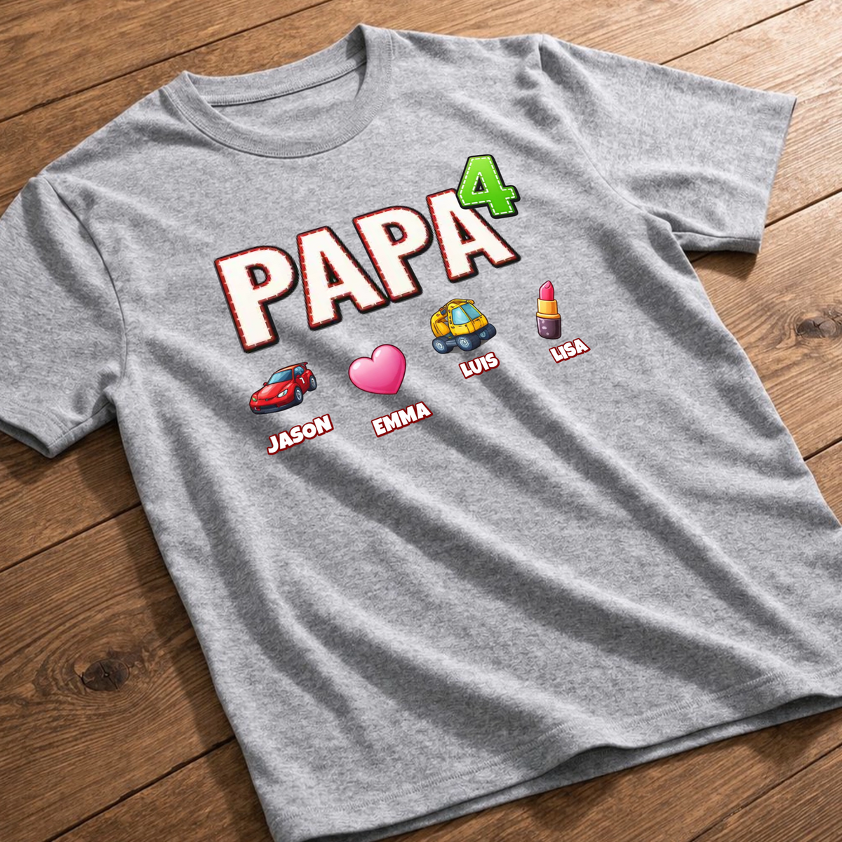Personalisiertes Papa Shirt von FULiMA