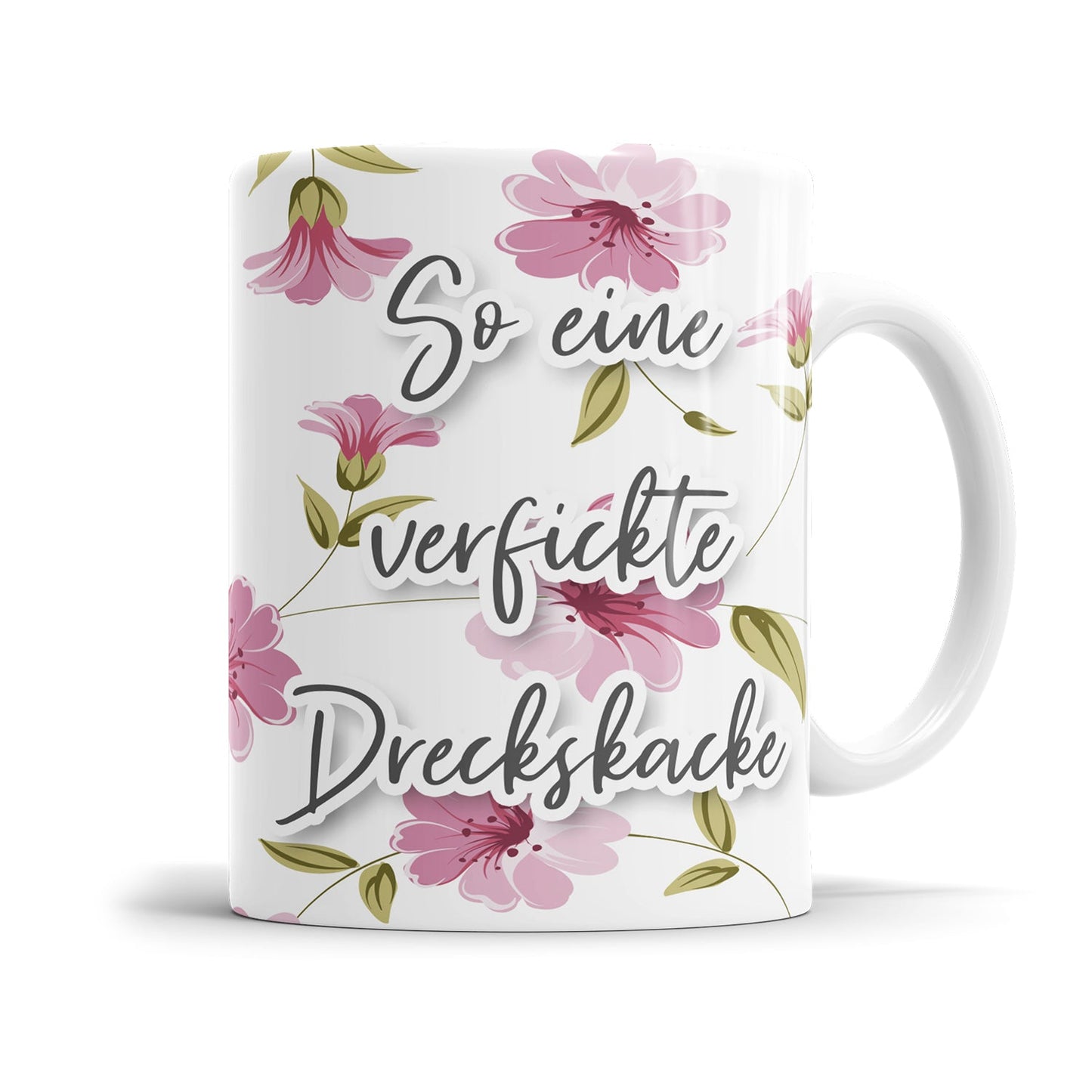Freche Chaos Tasse mit provokantem Spruch