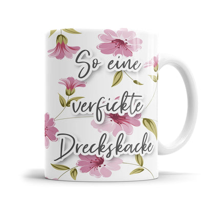 Freche Chaos Tasse mit provokantem Spruch