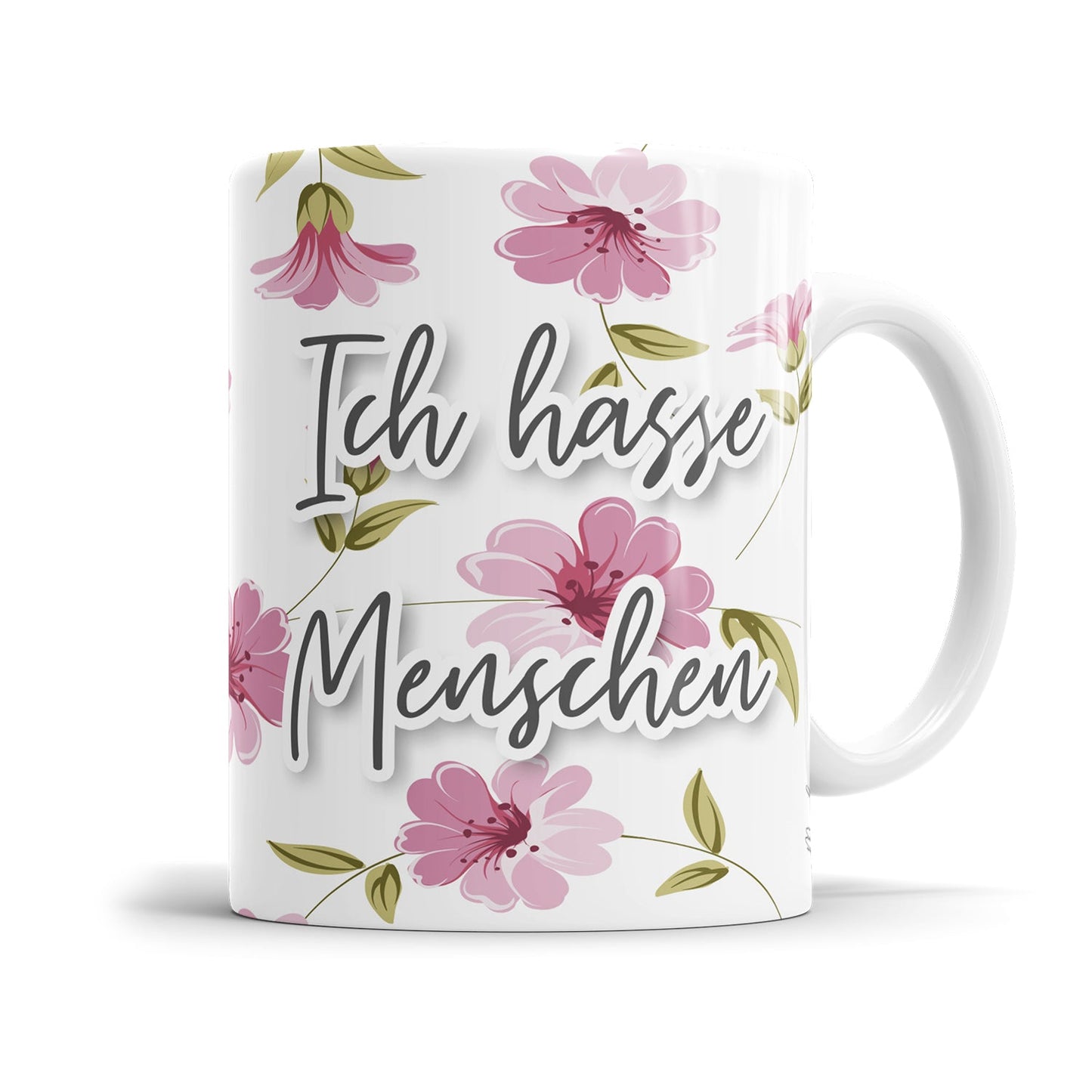 Sarkastische Tasse mit frechem Statement
