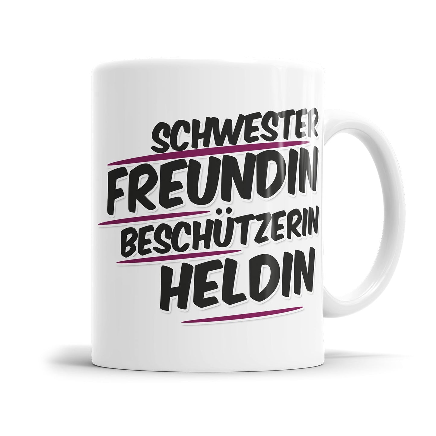 Schwester Tasse mit starkem Statement als Geschenkidee