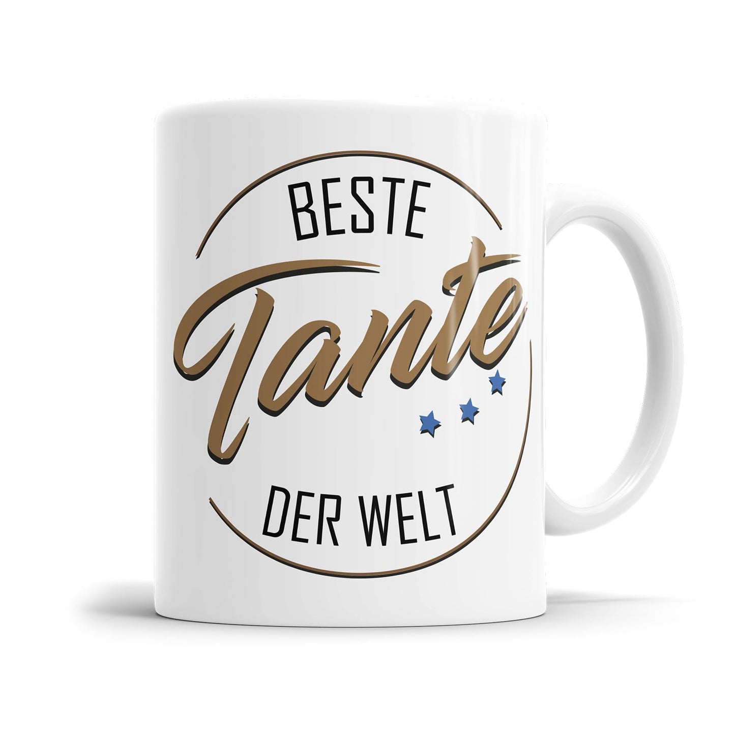 Tante Tasse mit klassischem Beste Tante Design