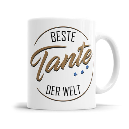 Tante Tasse mit klassischem Beste Tante Design