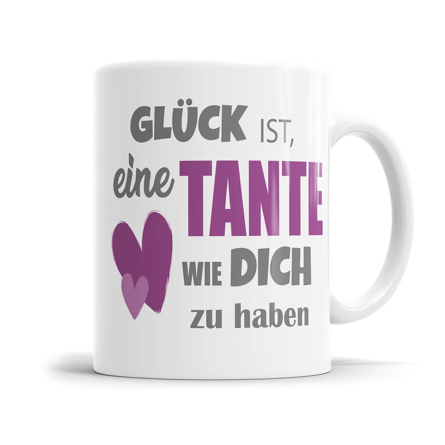 Liebevolle Tante Tasse als Geschenk von Kindern