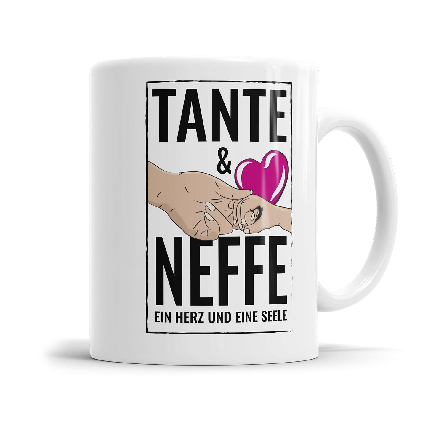 Liebevolle Tante Tasse für Tante und Neffe