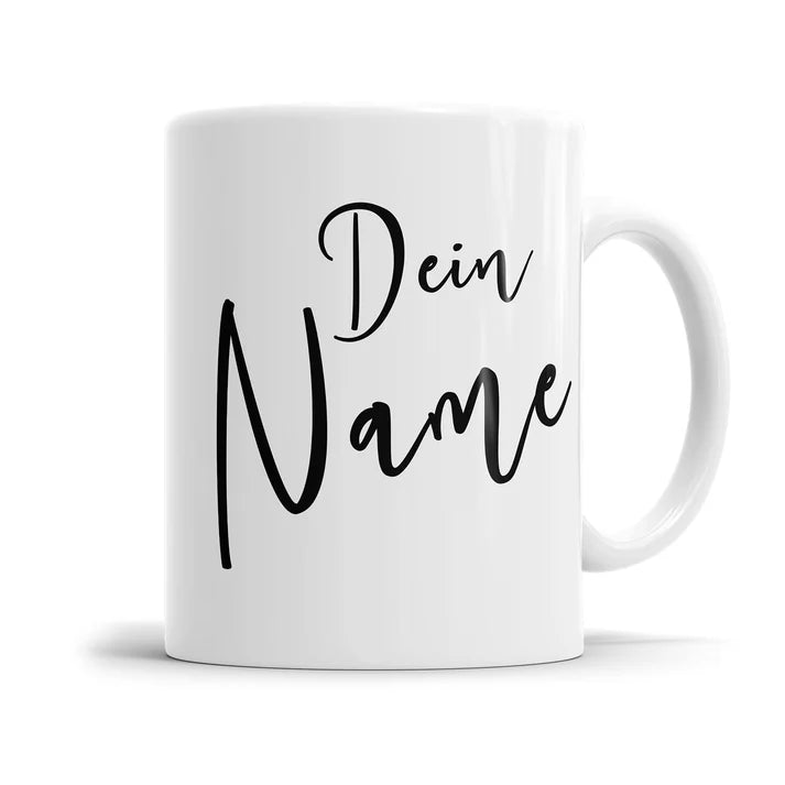 Namenstasse in moderner Schreibschrift personalisierbar