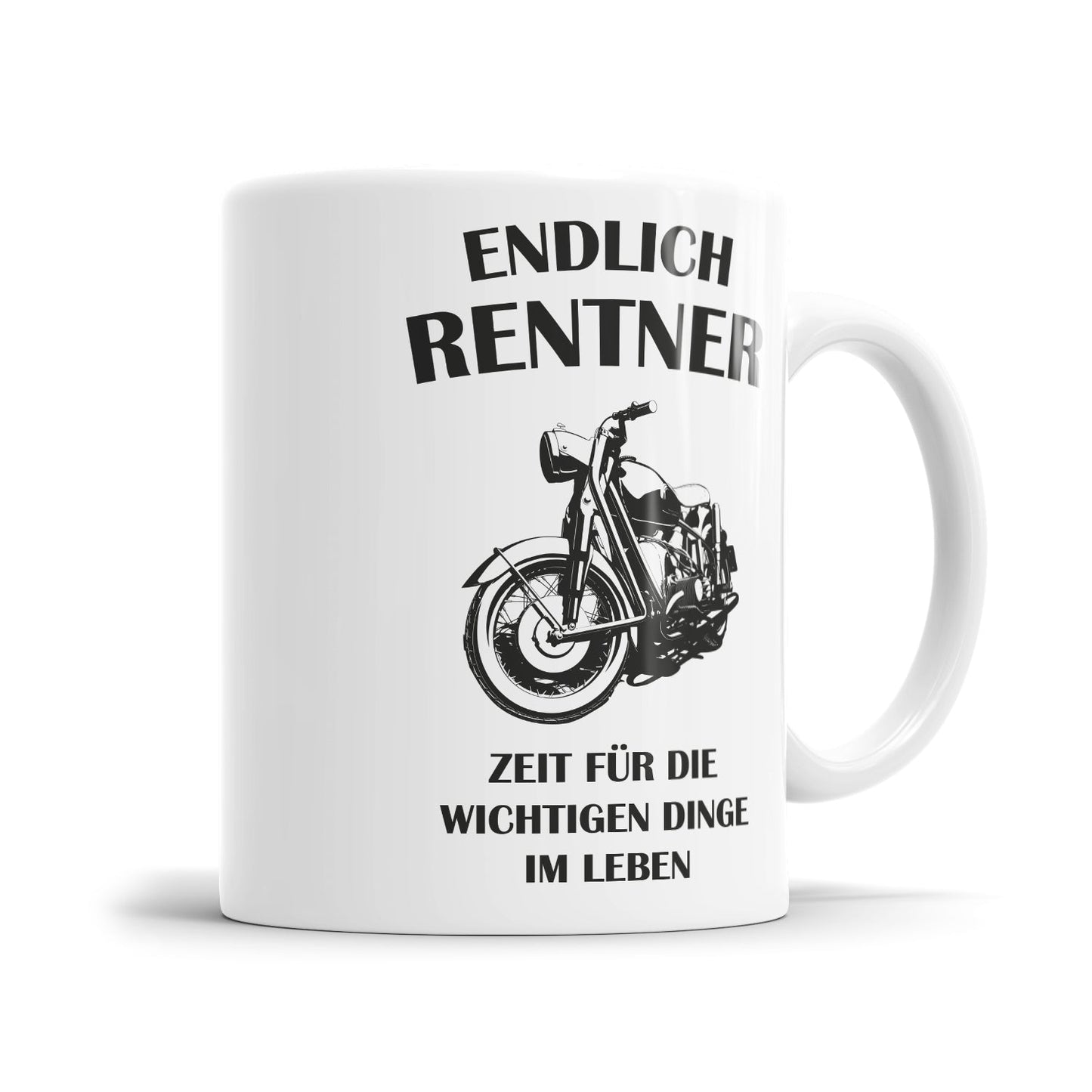 Rentner Tasse mit lustigen Sprüchen - verschiedene Motive - Geschenk zum Ruhestand