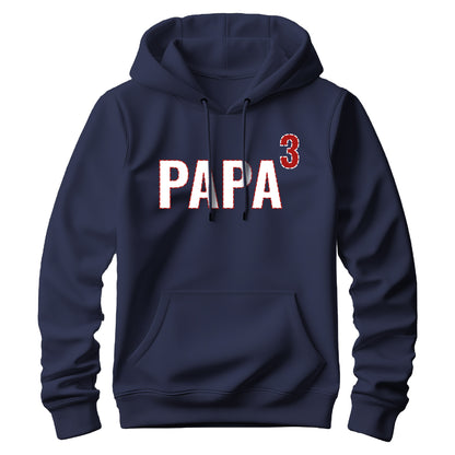 Papa Hoodie - mit Anzahl der Kinder - Papa Geschenk