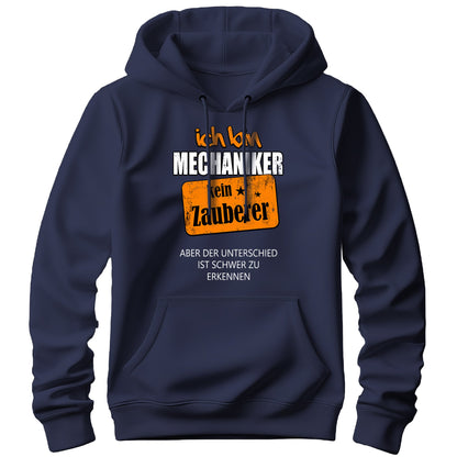 Ich bin Mechaniker kein Zauberer - Hoodie Navy - FULiMA®