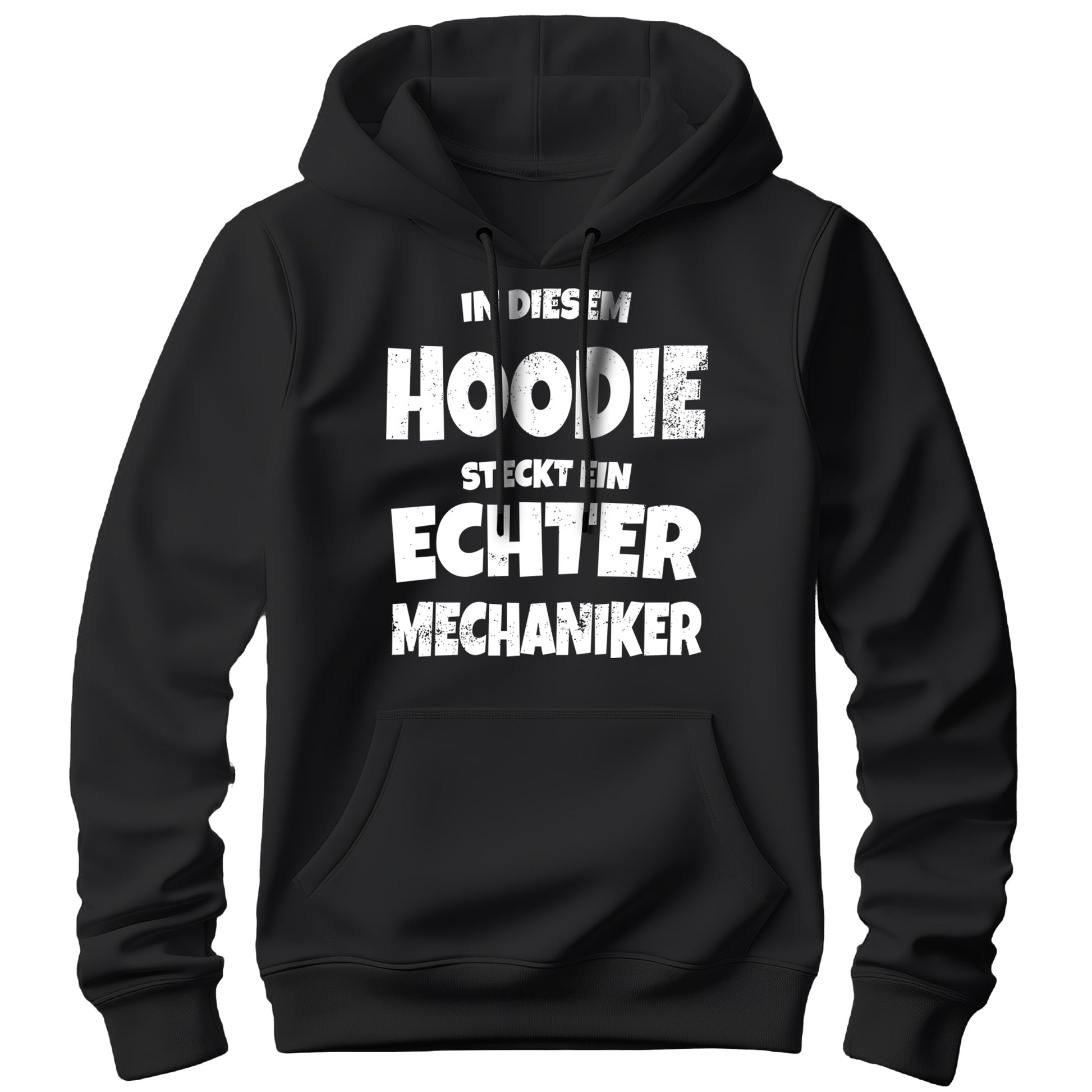 In diesem Hoodie steckt ein echter Mechaniker - Hoodie Schwarz - FULiMA®
