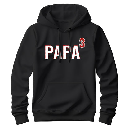 Papa Hoodie - mit Anzahl der Kinder - Papa Geschenk