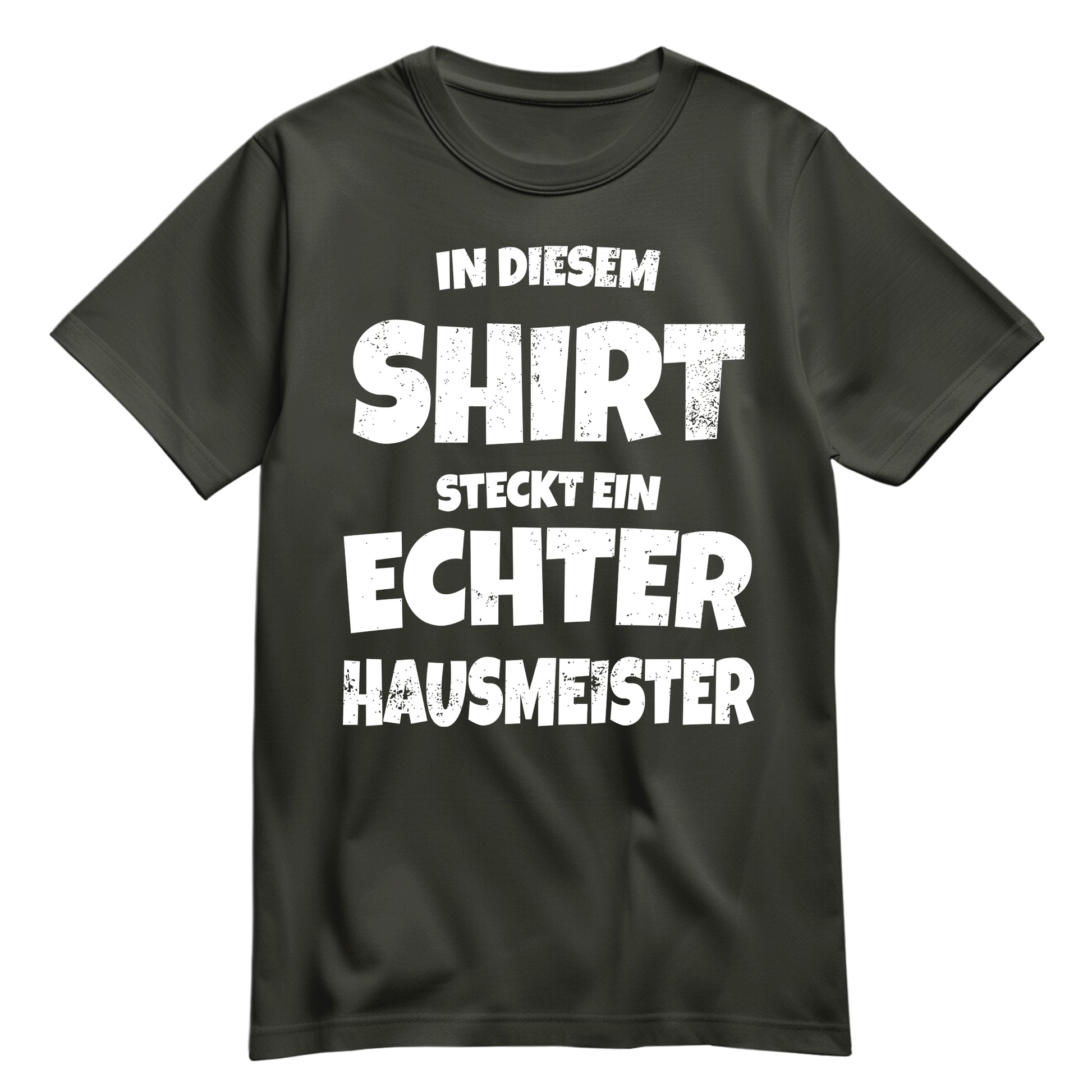 In diesem Shirt steckt ein echter Hausmeister - Shirt Khaki - FULiMA®