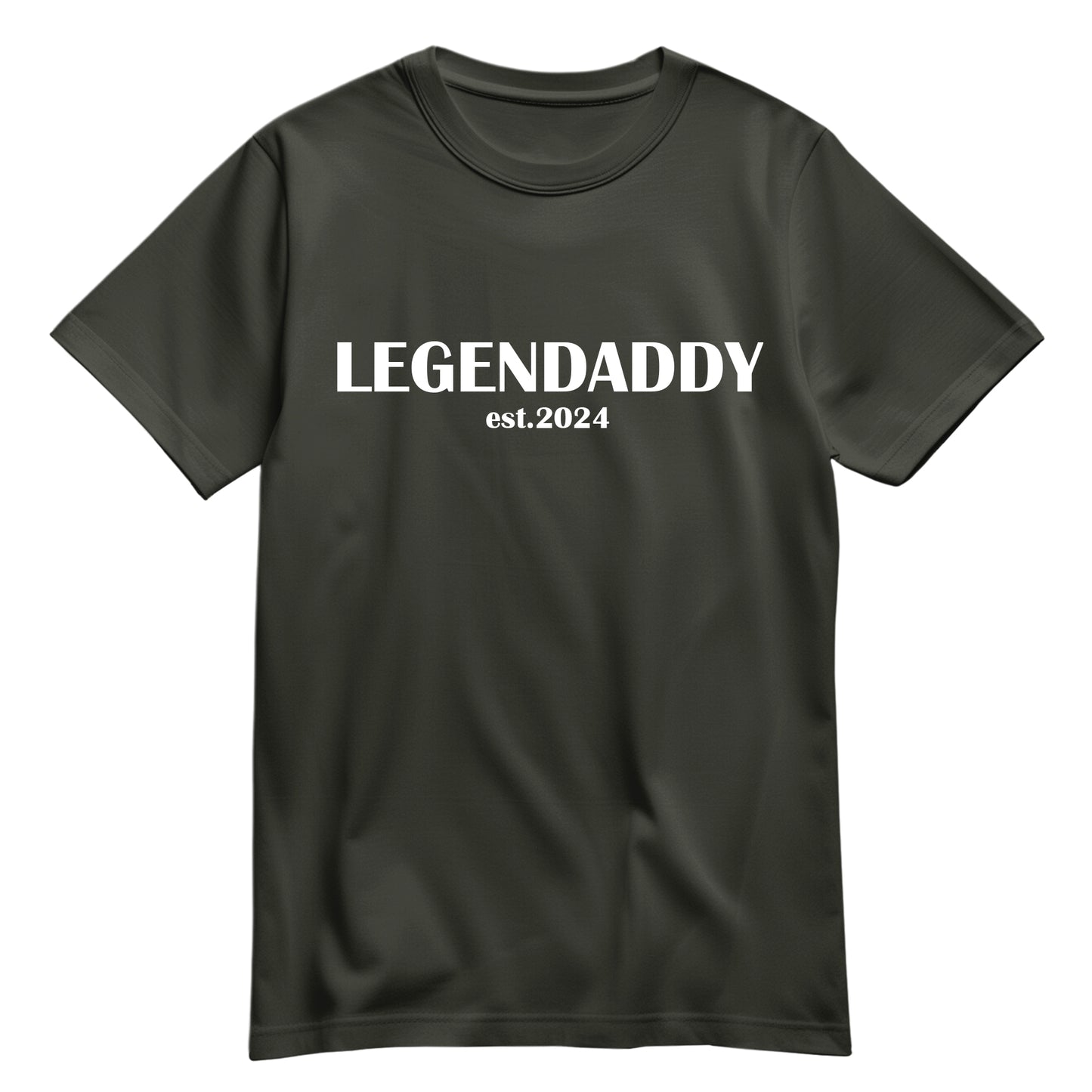 Papa T Shirt  - Legendaddy est Wunschjahr - Geschenkidee