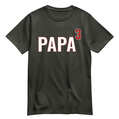 Papa Shirt - mit Anzahl der Kinder - Papa Geschenk