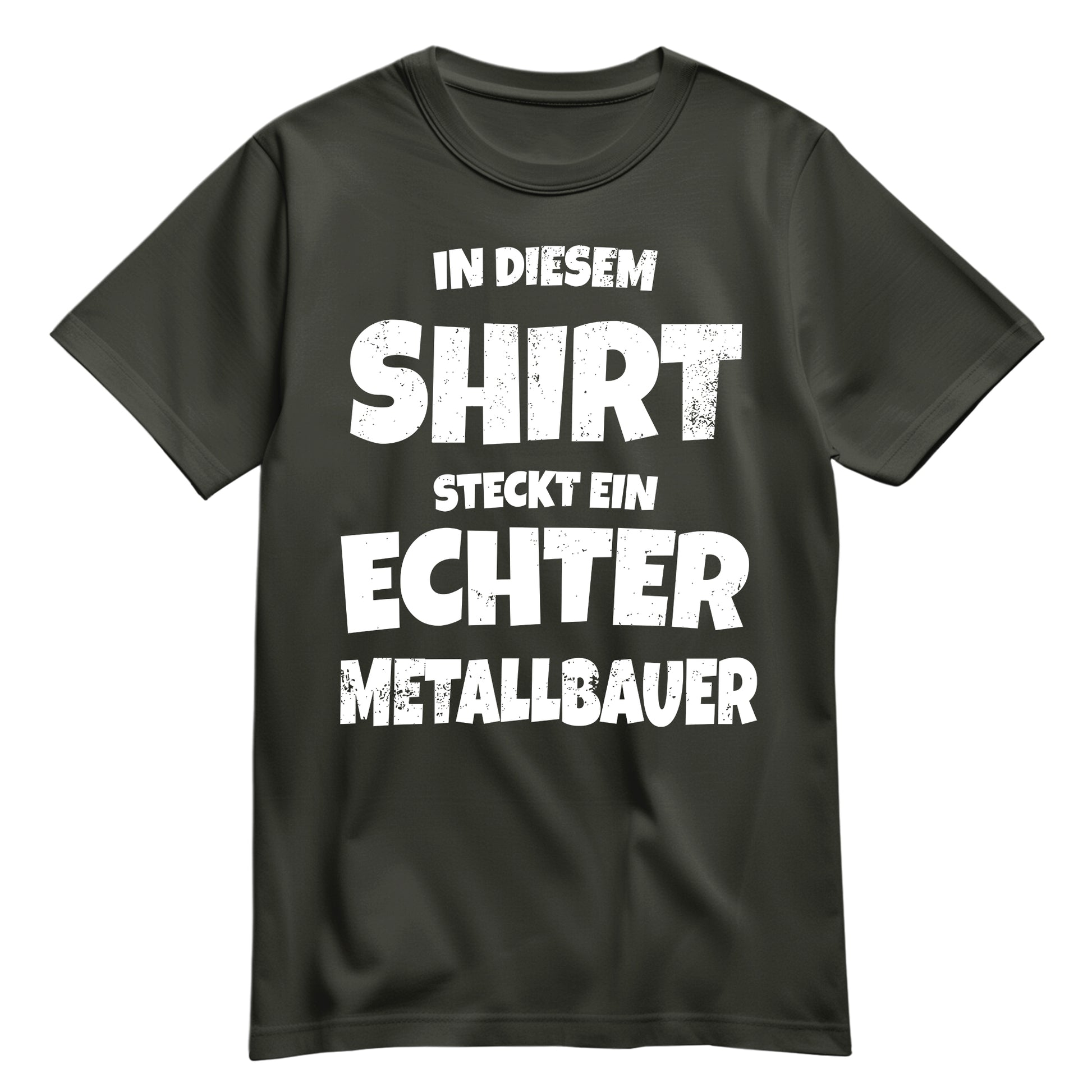 In diesem Shirt steckt ein echter Metallbauer - Shirt Khaki - FULiMA®