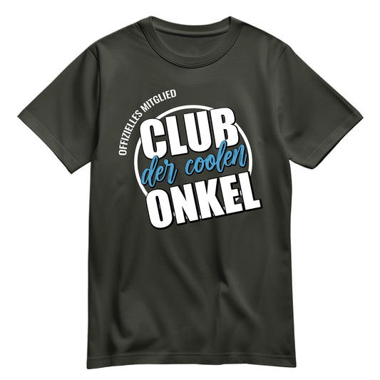 Onkel Shirt - Offizielles Mitglied Club der coolen Onkel - Geschenk