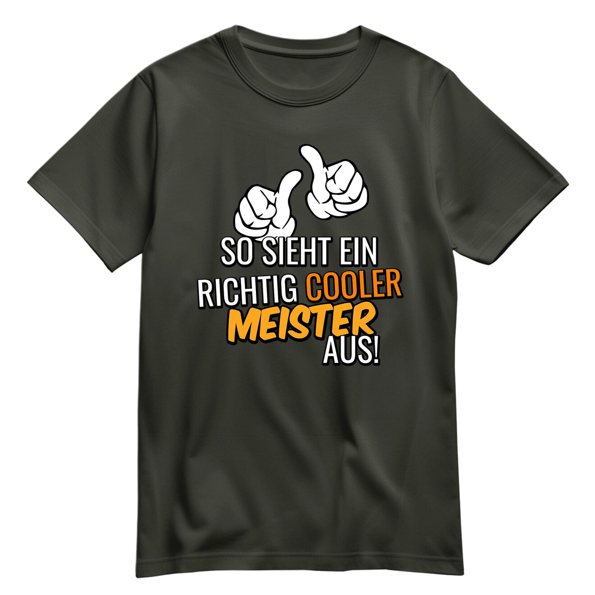 So sieht ein richtig cooler Meister aus - Shirt Khaki - FULiMA®