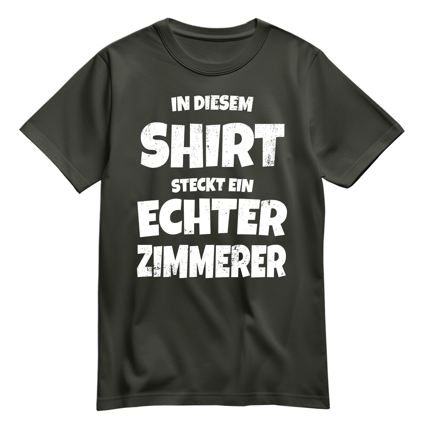 In diesem Shirt steckt ein echter Zimmerer - Shirt Khaki - FULiMA®