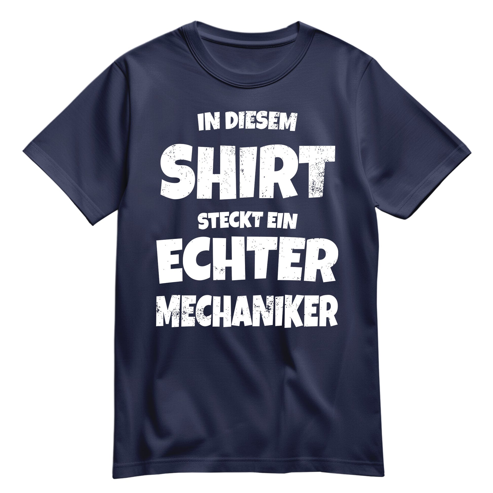 In diesem Shirt steckt ein echter Mechaniker - Shirt Navy - FULiMA®