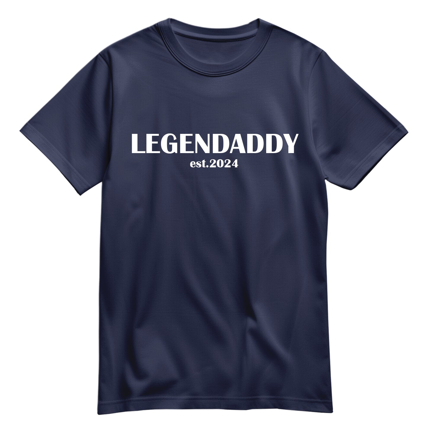 Papa T Shirt  - Legendaddy est Wunschjahr - Geschenkidee