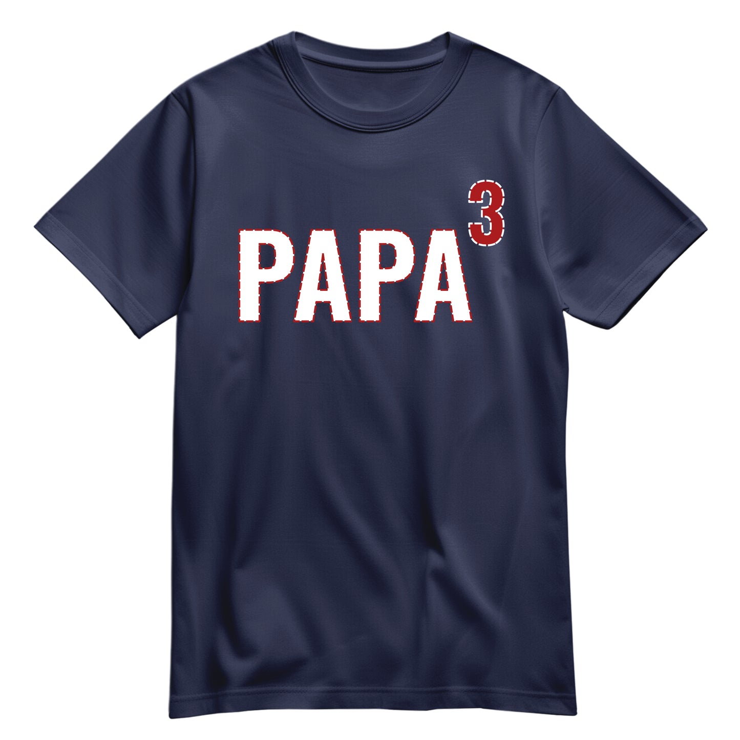 Papa Shirt - mit Anzahl der Kinder - Papa Geschenk