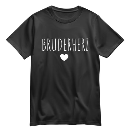 Bruder Shirt - Bruderherz Schriftzug - Geschenk