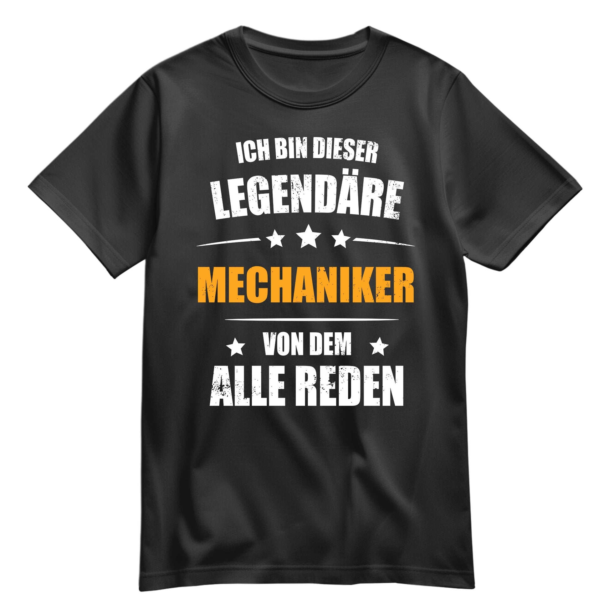 Ich bin dieser Legendäre Mechaniker von dem alle reden - Shirt Schwarz - FULiMA®